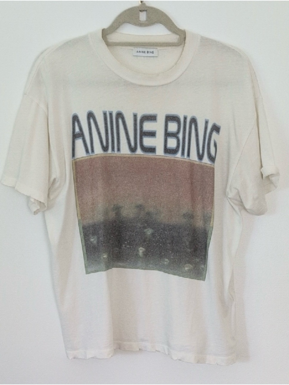 ANINE BING Cade Mushrooms T-shirt - Picture 2 of 4